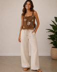 Brown Analia Top
