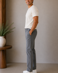 Charcoal Meta Athletic Slim Fit Pant