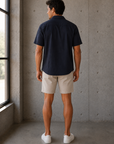 Navy Sutherland Camp Shirt