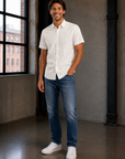 White Porter SS Shirt