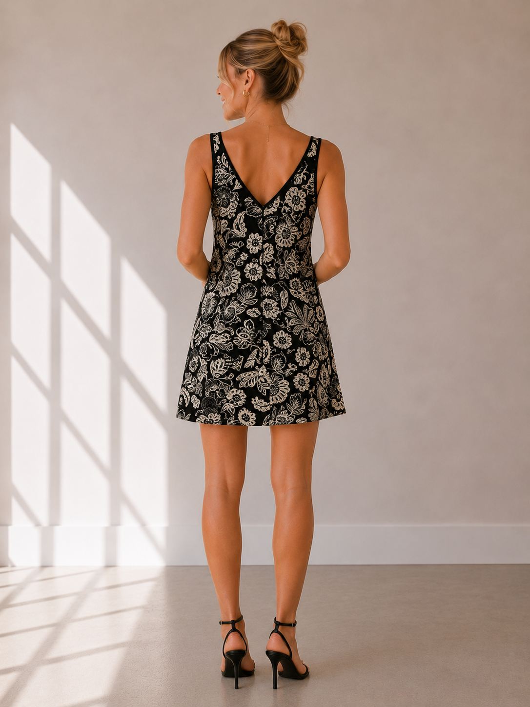 Hallie Luz Floral Mini Dress