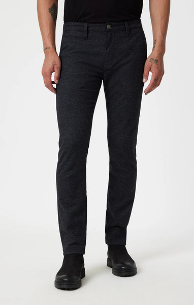 Navy Herringbone Milton Pants