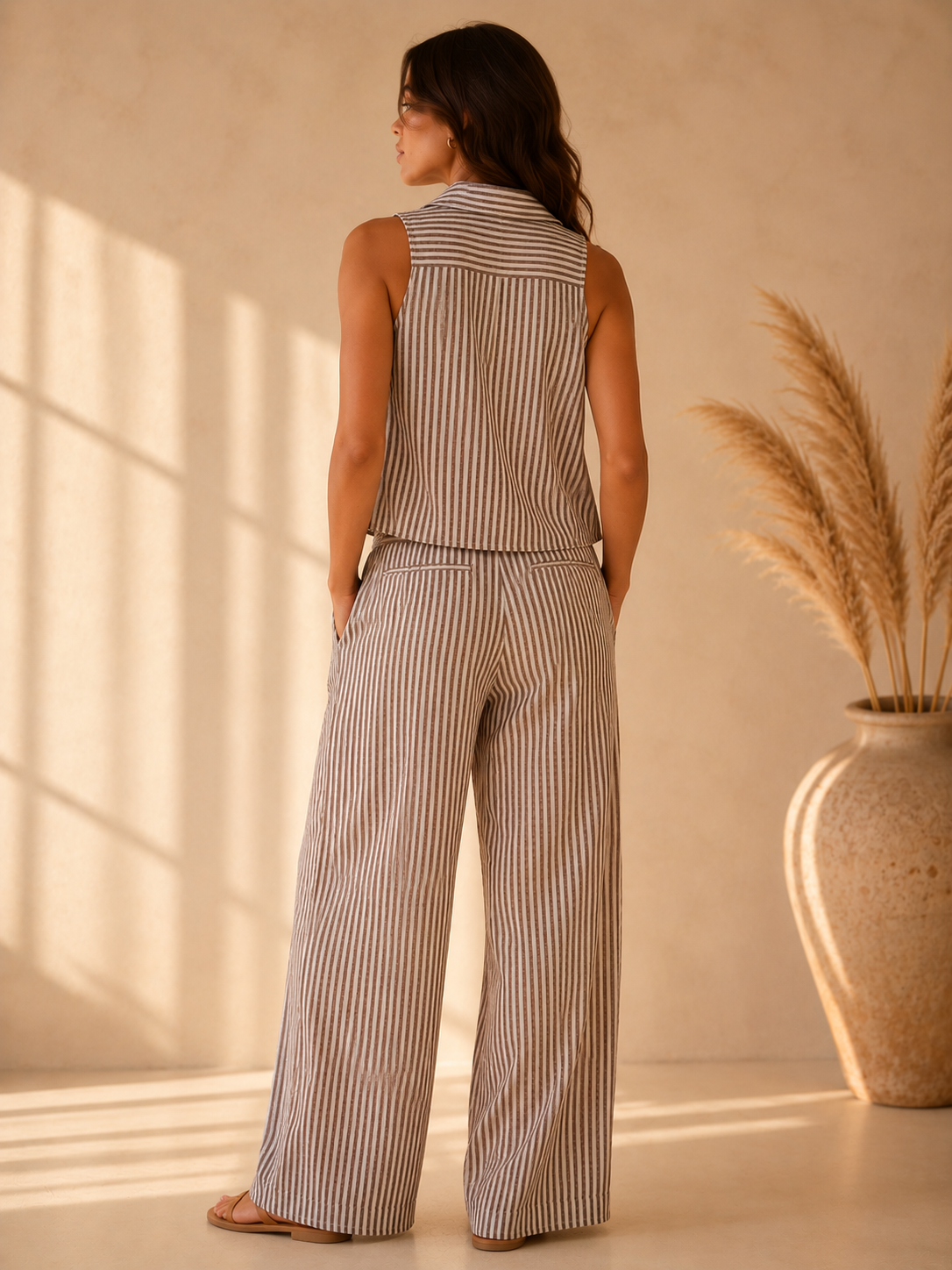 Brown Claire Blouse