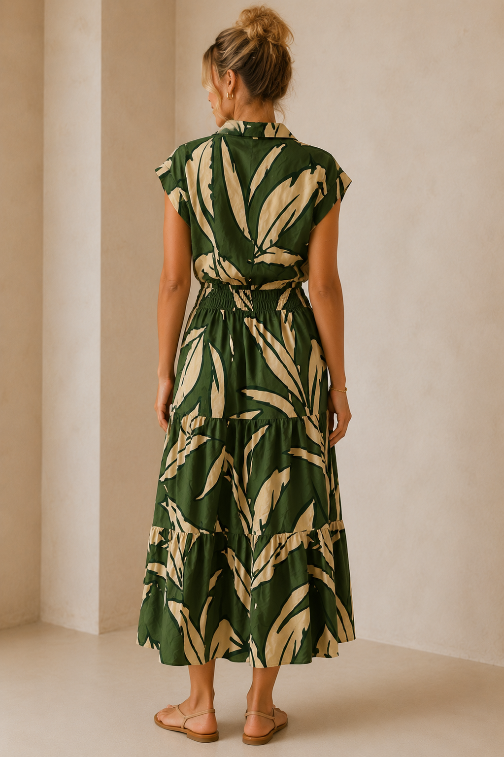 Green Leona Dress