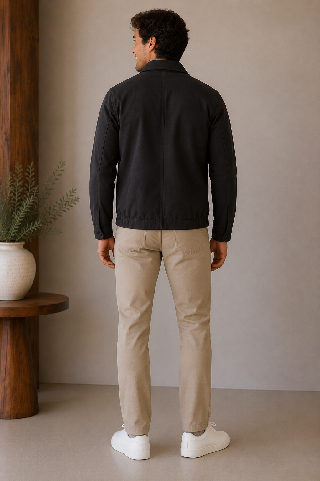 Black Baron Full Zip Jacket