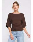 Brown Lauren Top