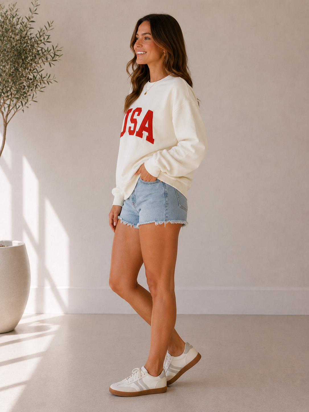 Sea Salt USA Boyfriend Sweatshirt