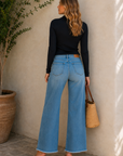 Lyra Wide Leg Verve Denim