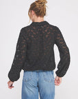 Black Marilla Button Up