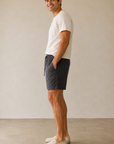 French Blue Ripstop Utility Short 7"