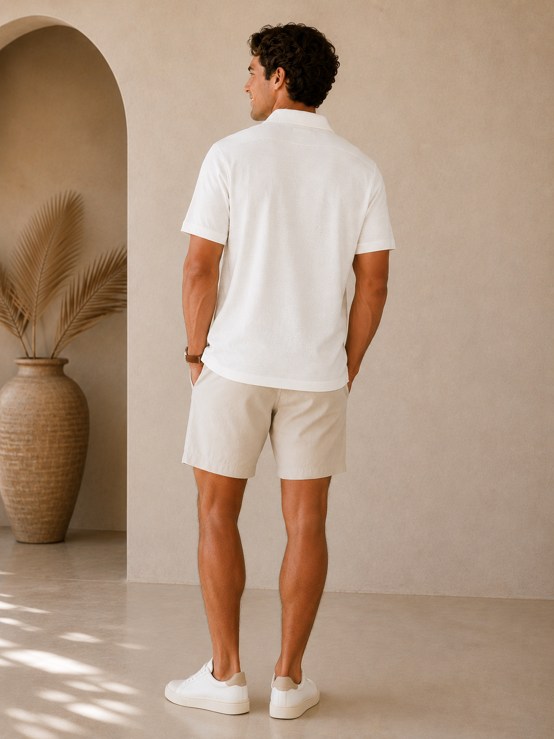 White The Rowan Polo