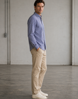Cobalt Crew Gingham Leeward No Tuck LS Dress Shirt