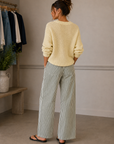 Pastel Yellow Willa Sweater