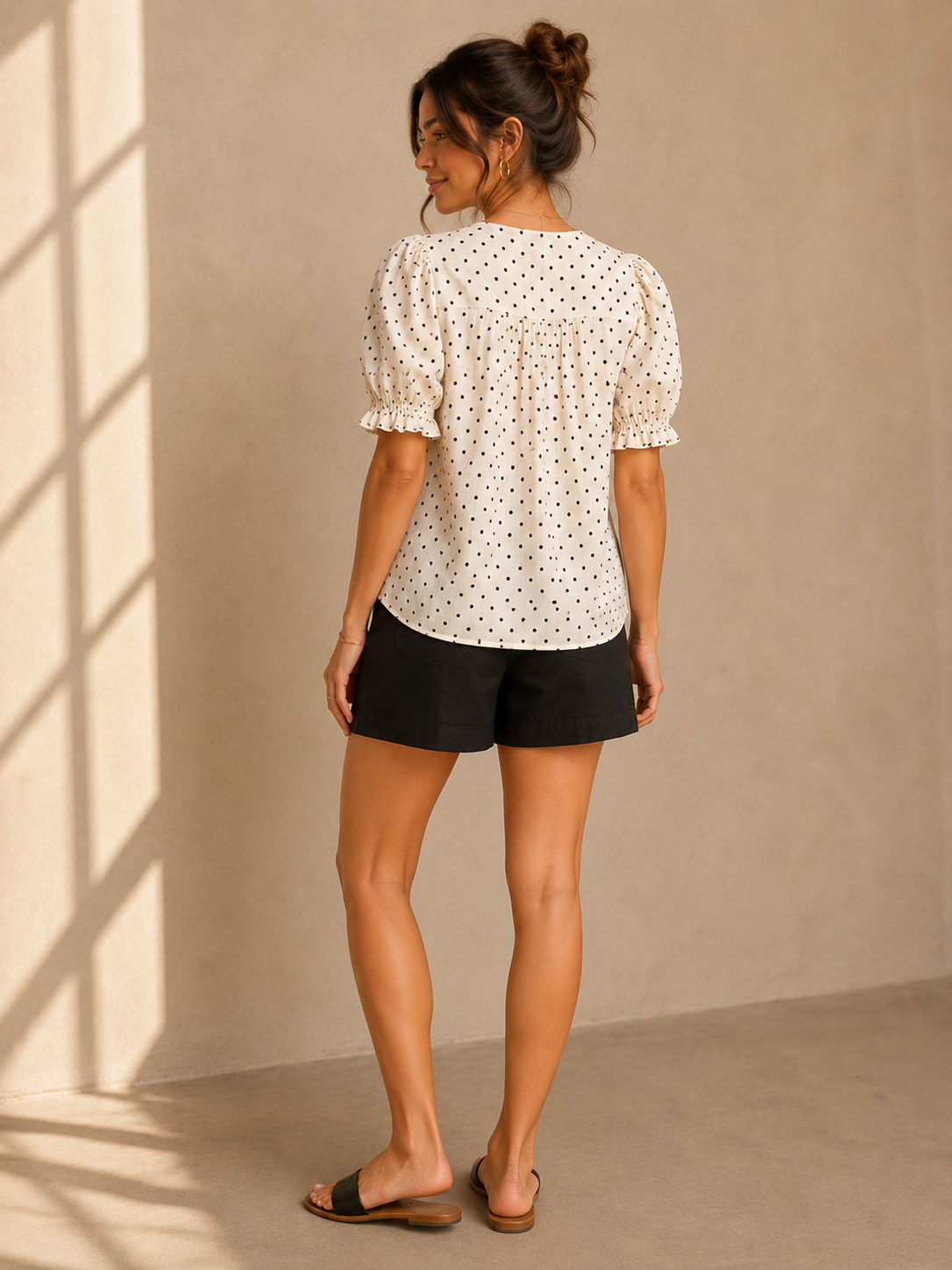 Natural Preslee Top