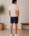 Oat Heather Ashe SS Shirt Sweater