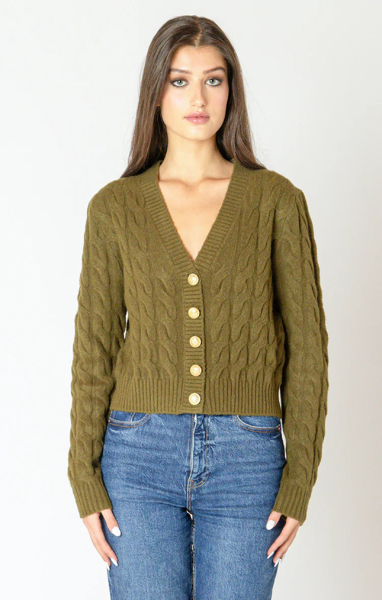 Evergreen Flora Cardigan
