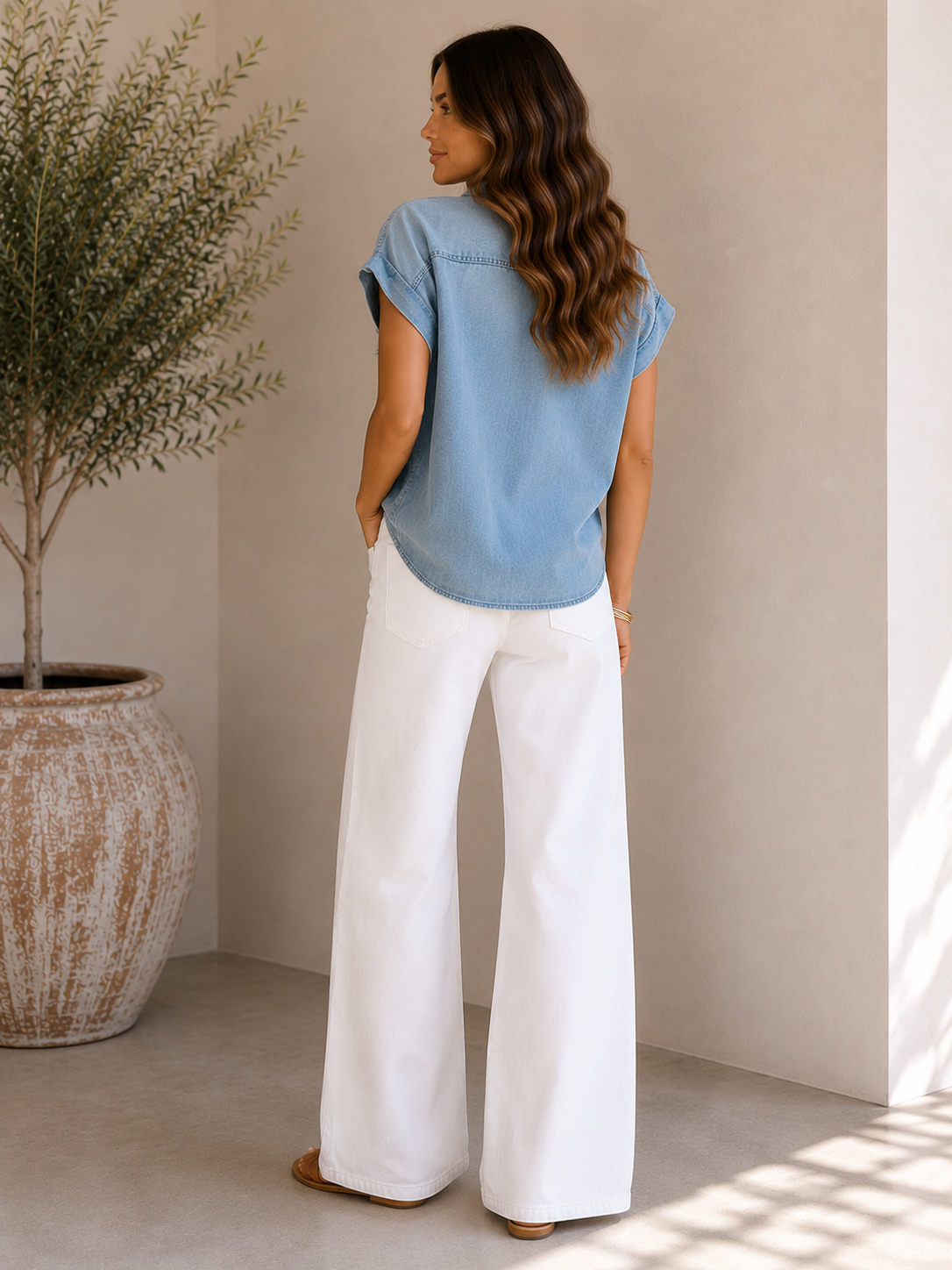 Tracy Wash Moore Top