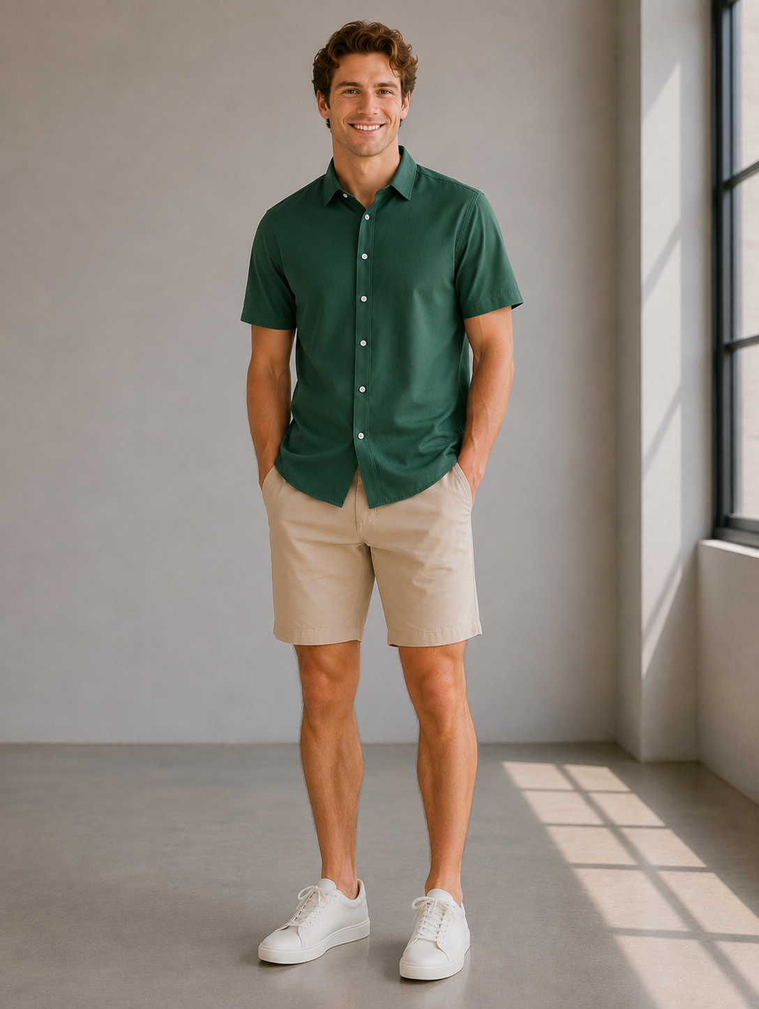 Pine Halyard SS Dress Shirt