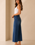 Resolution Meg Patch Pocket High Rise Denim