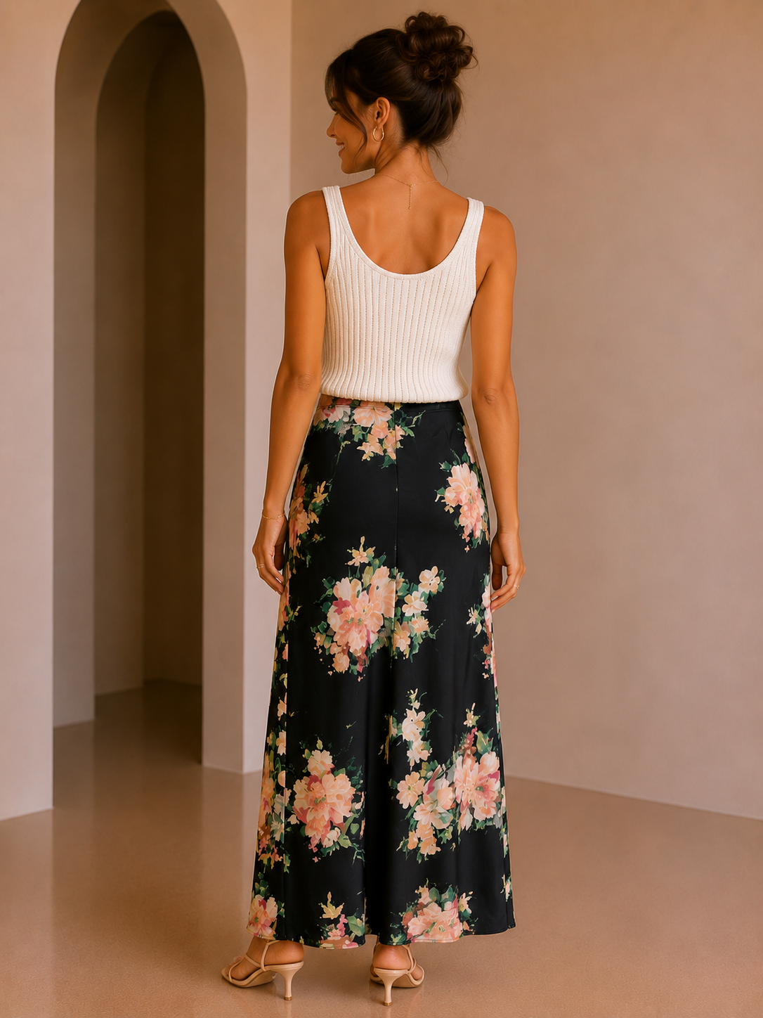 Velman Floral Skirt