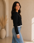 Black Natalie Sweater