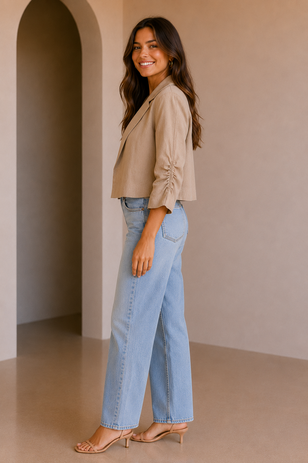 Sand Veda Blazer