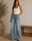 Light Paola Wide Leg Denim