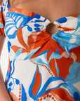 Cream Bask In Capri Mini Dress