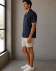 Navy Sutherland Camp Shirt