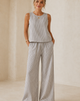 Eclipse Sloane Knit Striped Top