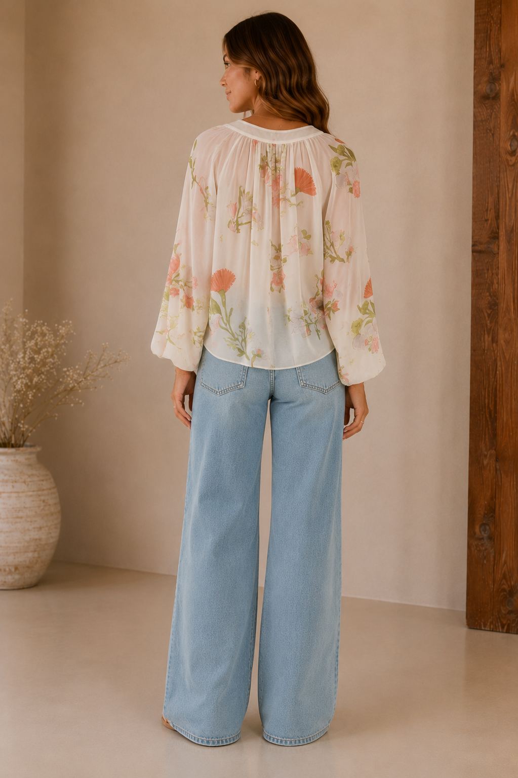 Floral Marni Top