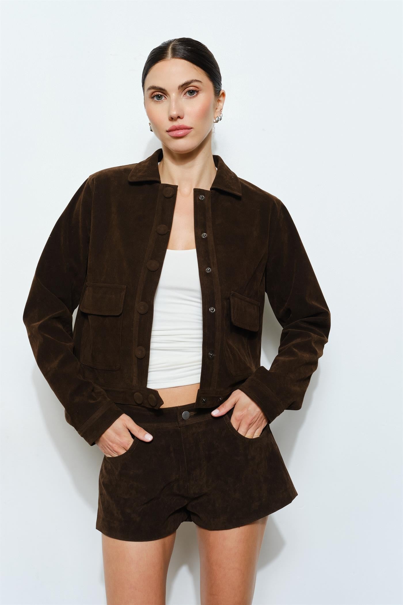 Brown Meryl Jacket