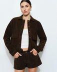 Brown Meryl Jacket