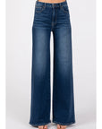 Dark Pippa High Rise Super Wide Jean