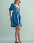 Denim Bubble Gum Dress