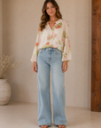 Floral Marni Top