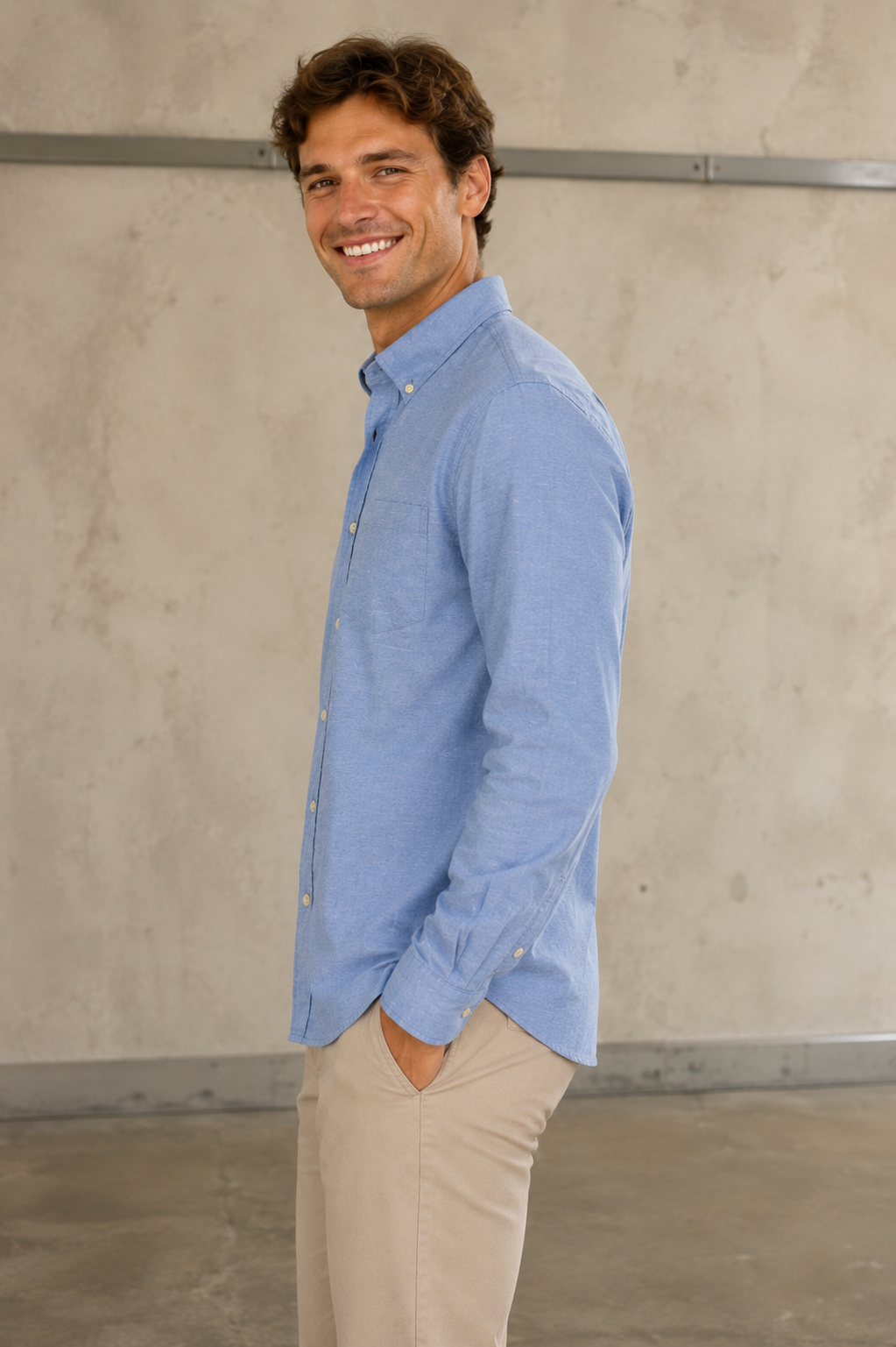 Chambray Better Than Linen Shirt