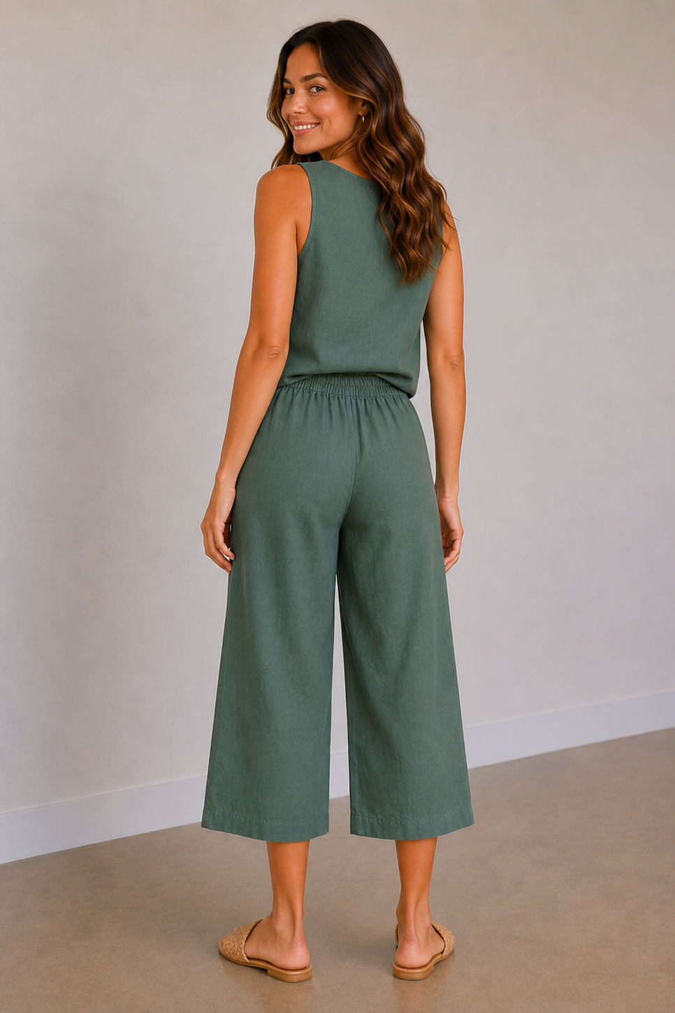Everglade Sloane Linen Top