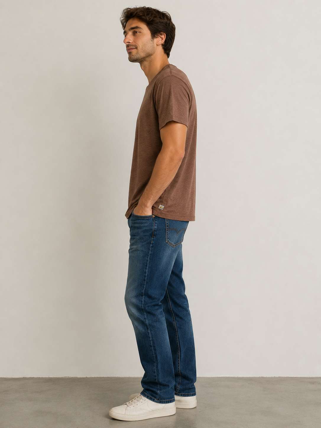 Sable Heather Strato Tech Tee