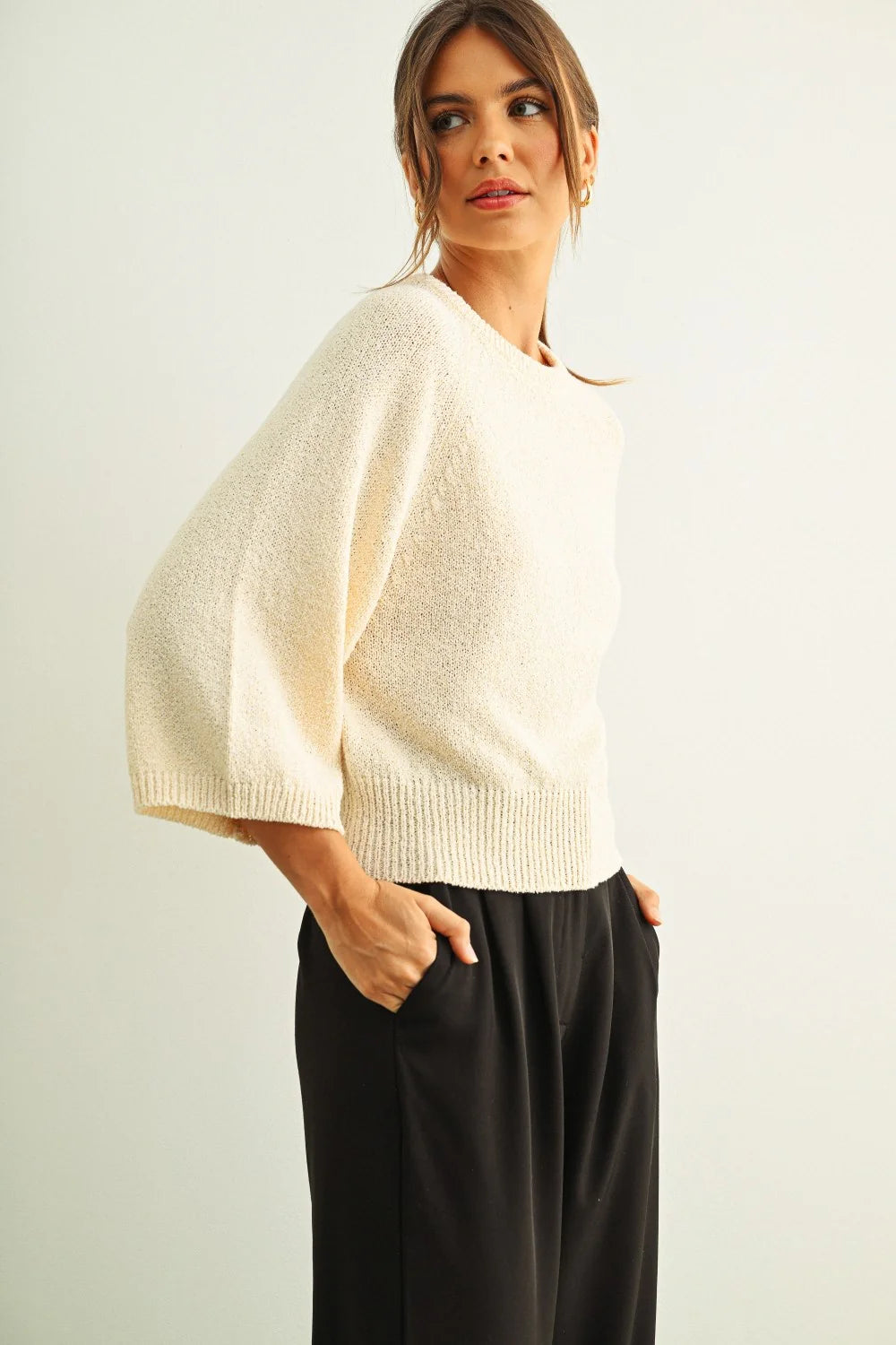 Beige Thea Sweater