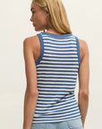 Calypso Blue Indigo Select Striped Tank
