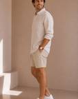 Summer Sand Everyday Linen Shirt