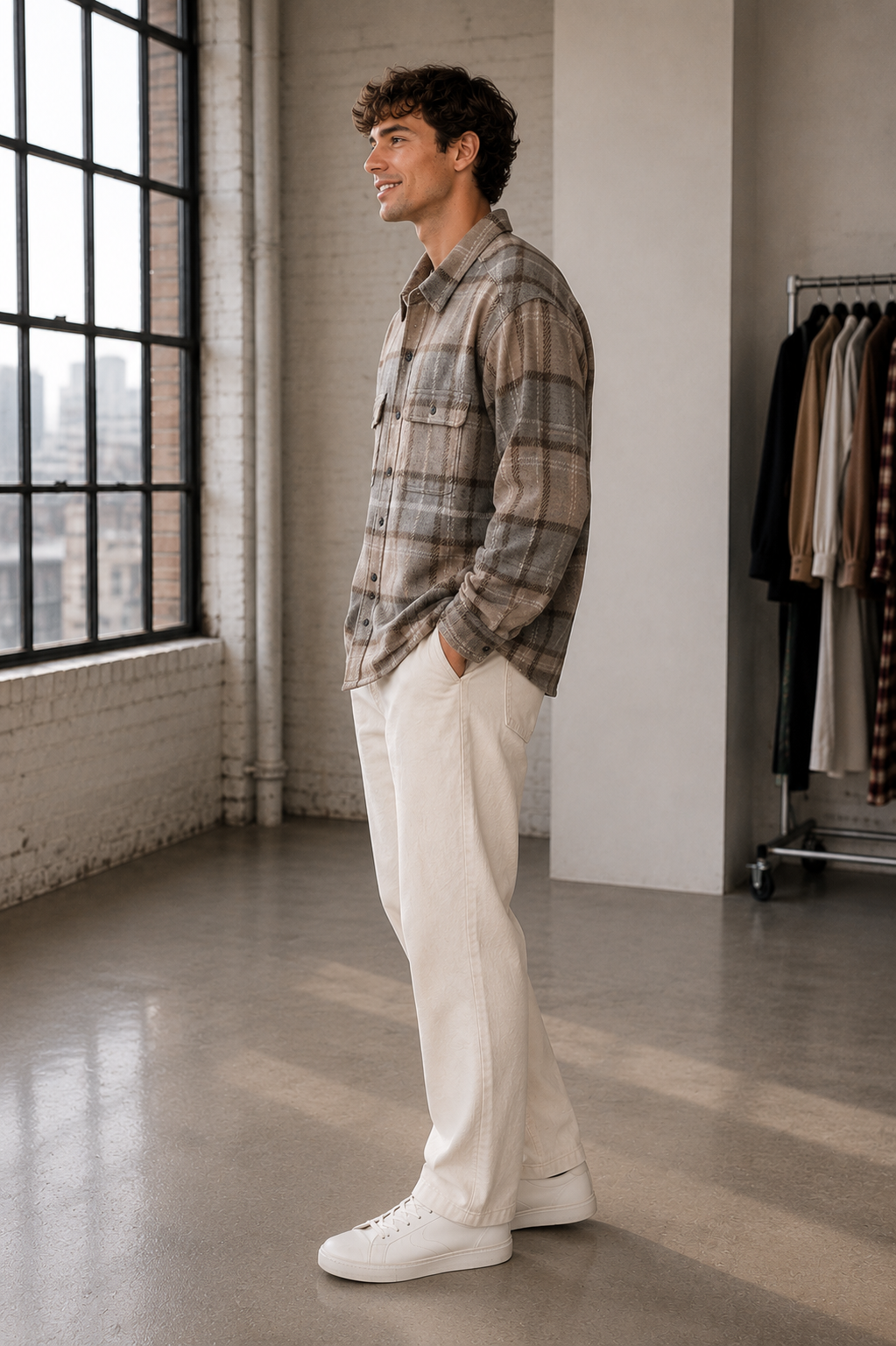 Taupe Generation Long Sleeve Shirt