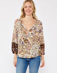 Floral Mallory Blouse