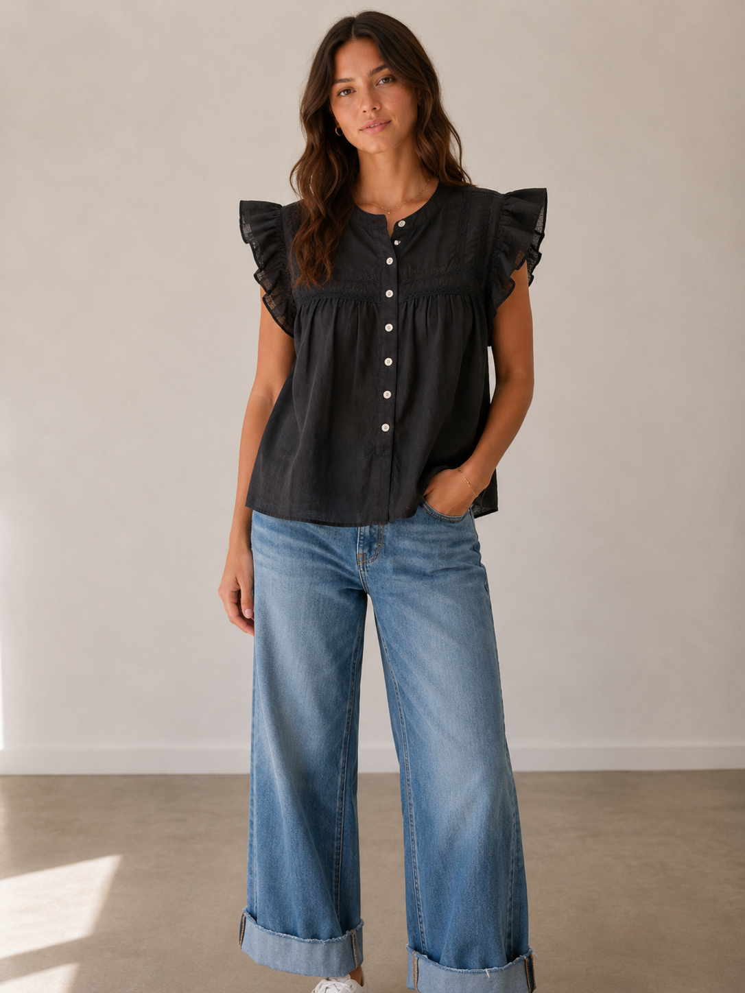 Black Beckett Top