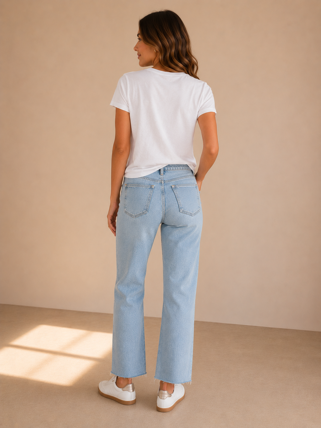 Light Denim Ultra Wide Jean
