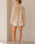 Beige Presley Cardigan