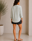 Sea Pine Ivory Eden Shirt