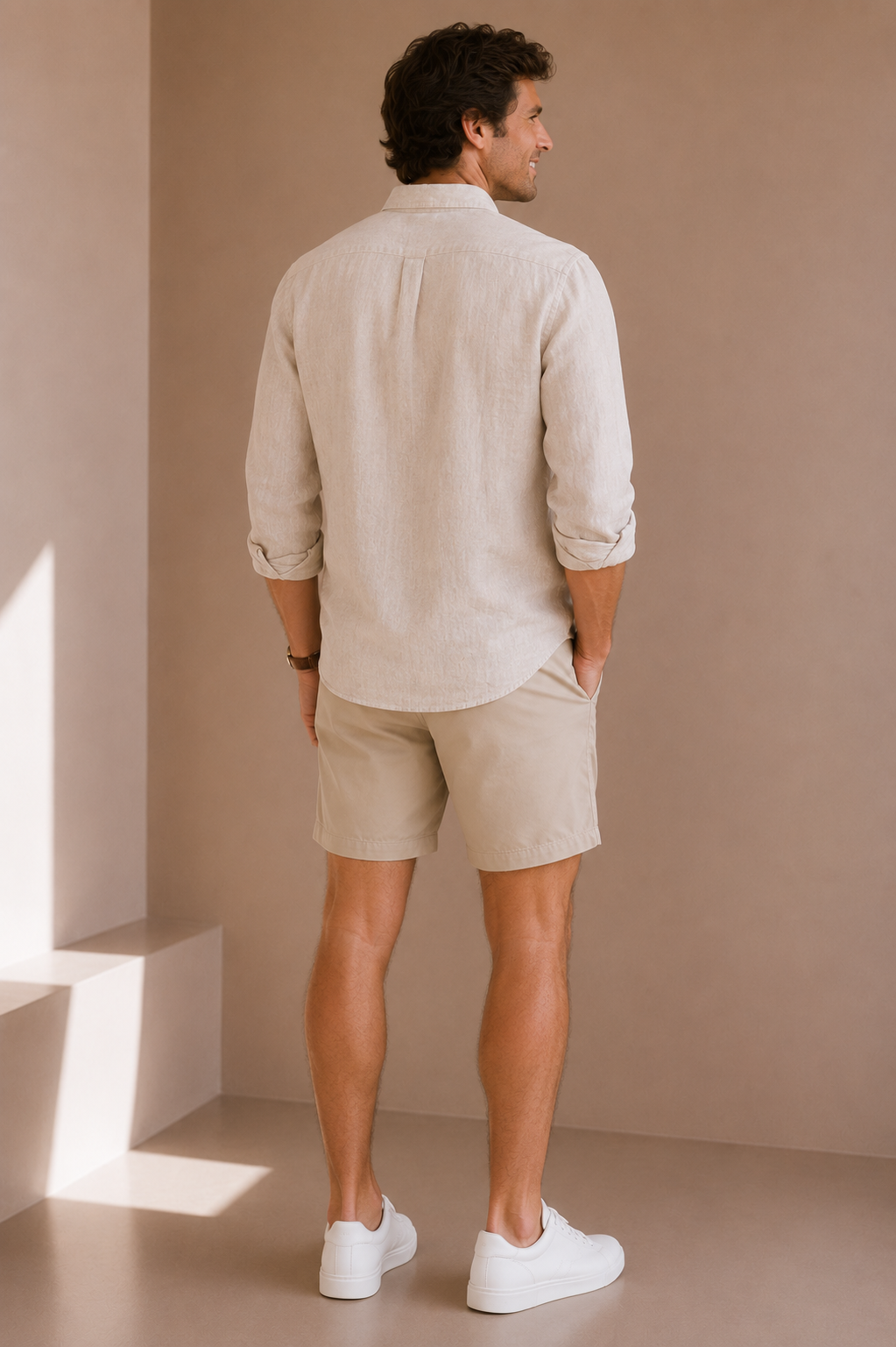 Summer Sand Everyday Linen Shirt