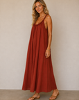 Rust Jenna Dress